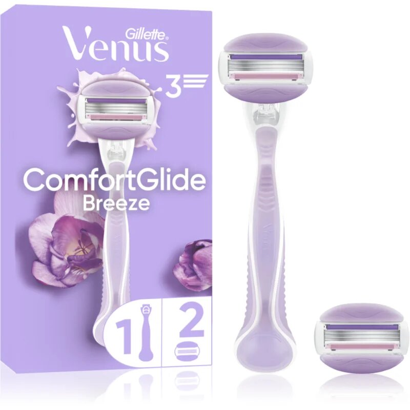 Gillette Venus ComfortGlide Breeze holicí strojek + náhradní břity 1 ks