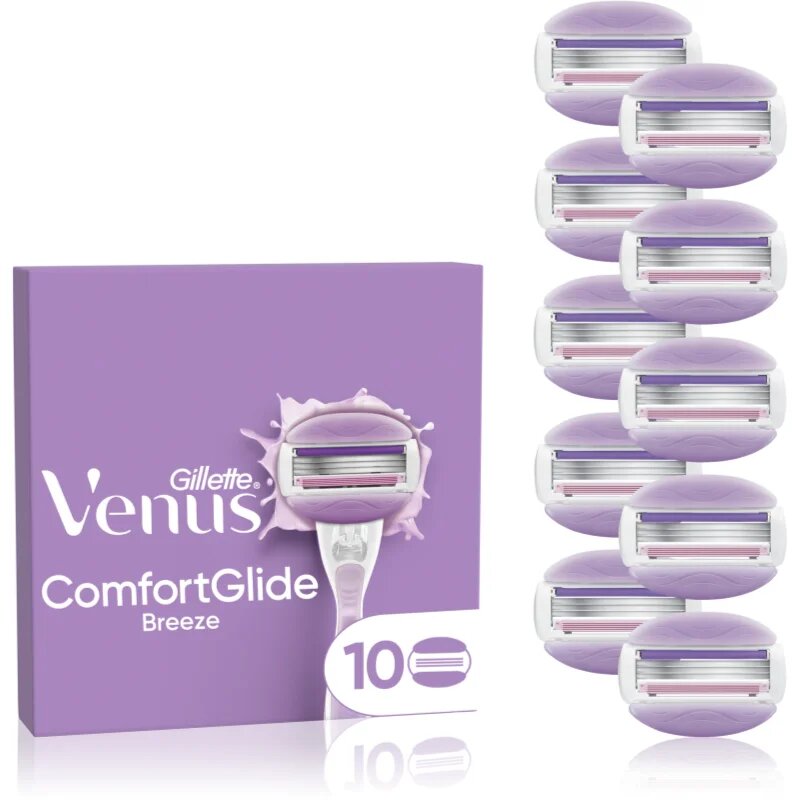 Gillette Venus ComfortGlide Breeze náhradní břity 10 ks