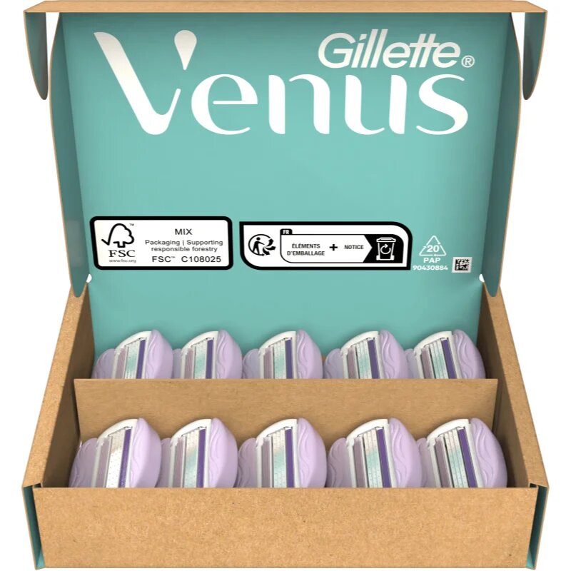Gillette Venus ComfortGlide Breeze náhradní břity 10 ks