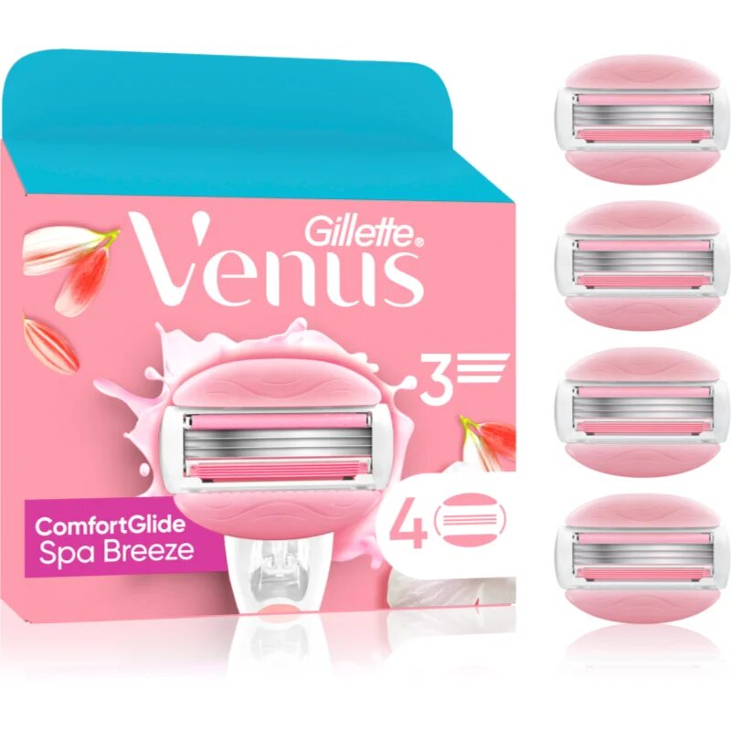 Gillette Venus Comfortglide Spa Breeze náhradní břity 4 ks