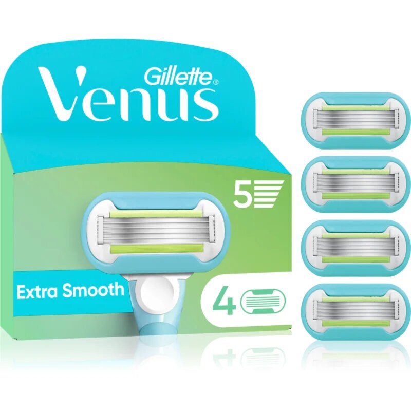Gillette Venus Extra Smooth náhradní břity 4 ks