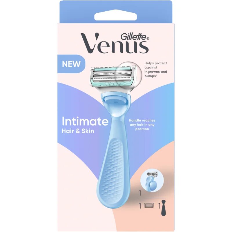 Gillette Venus Intimate holicí strojek pro úpravu linie bikin s vyměnitelnou hlavicí 1 ks
