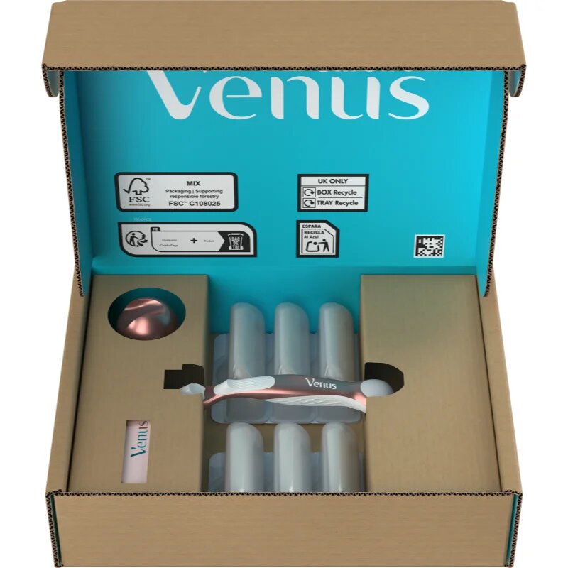 Gillette Venus PRO Smooth Sensitive sada na holení pro ženy 9 ks
