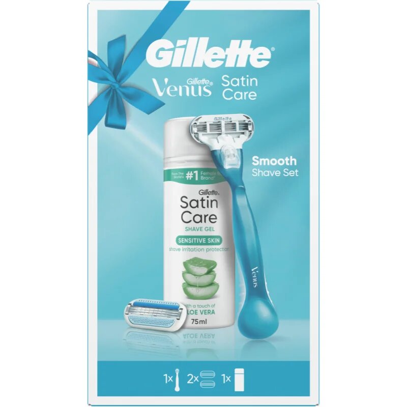 Gillette Venus Smooth Gift Set dárková sada na holení pro ženy