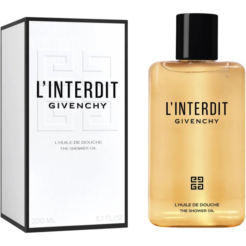 GIVENCHY L’Interdit sprchový olej plnitelný pro ženy 200 ml