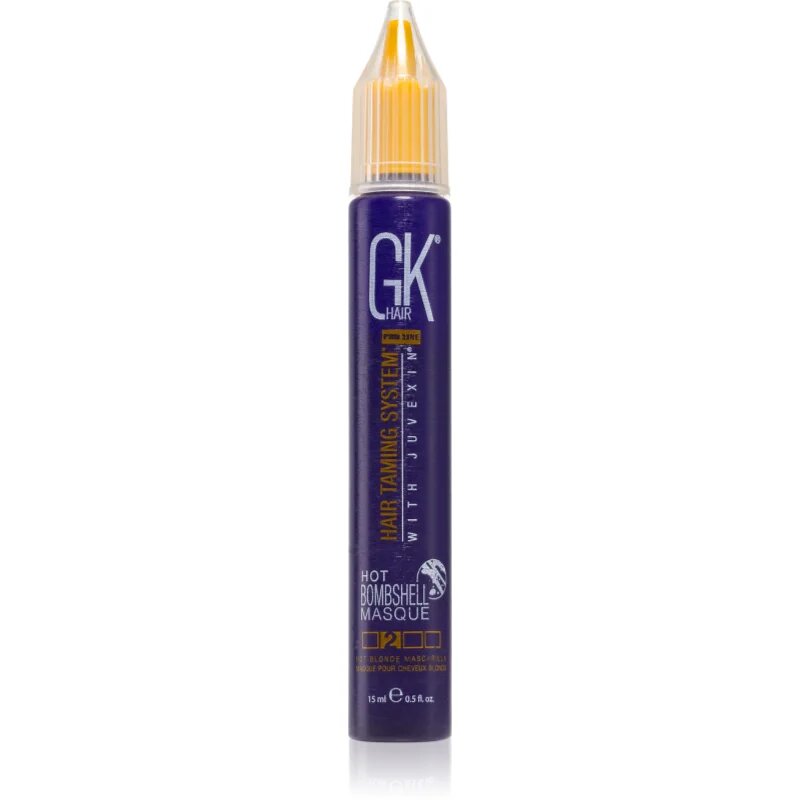 GK Hair Bombshell Hot Masque intenzivně ošetřující maska pro blond vlasy 15 ml