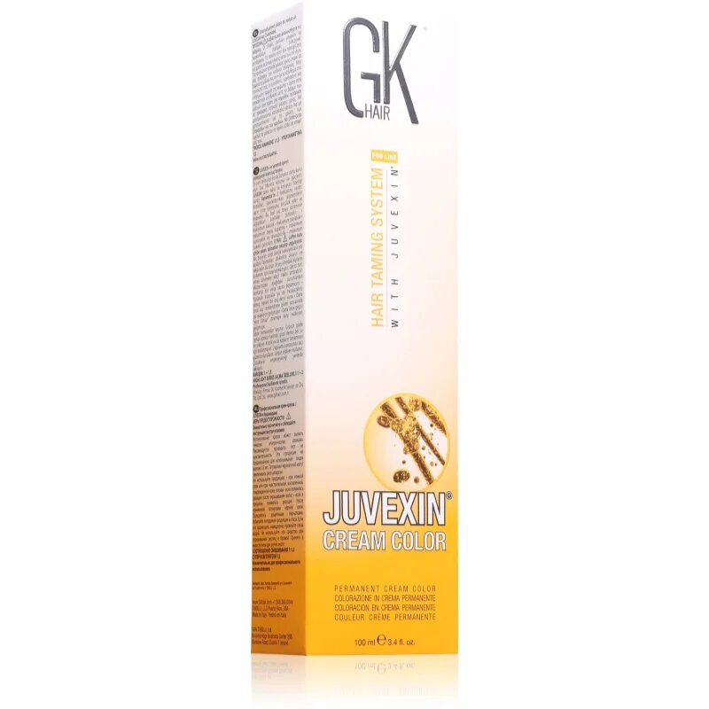 GK Hair Pro Line Hair Taming System Permanent Cream Color barvicí krém na vlasy pro profesionální použití 900s Ultra Natural Superlightener 100 ml