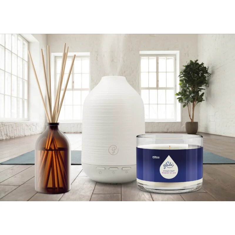 Glade Aromatherapy Calm Mind aroma difuzér s náplní Bergamot + Lemongrass 80 ml