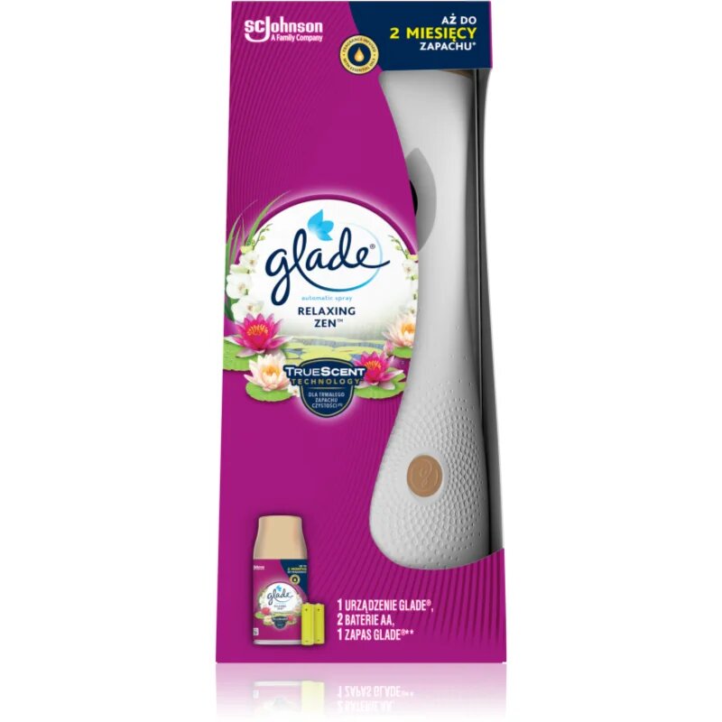 Glade Automatic Spray Relaxing Zen automatický osvěžovač vzduchu s náplní 269 ml