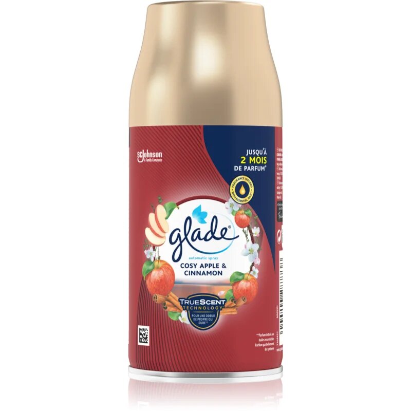 Glade Cosy Apple & Cinnamon automatický osvěžovač vzduchu – náhradní náplň 269 ml