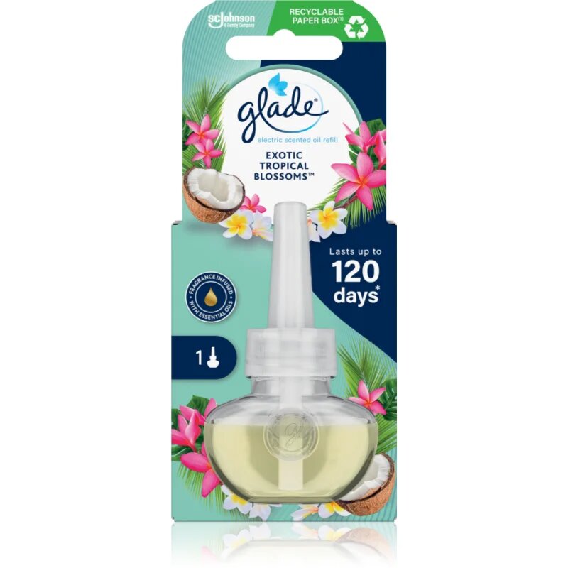 Glade Exotic Tropical Blossoms náplň do elektrického difuzéru 20 ml