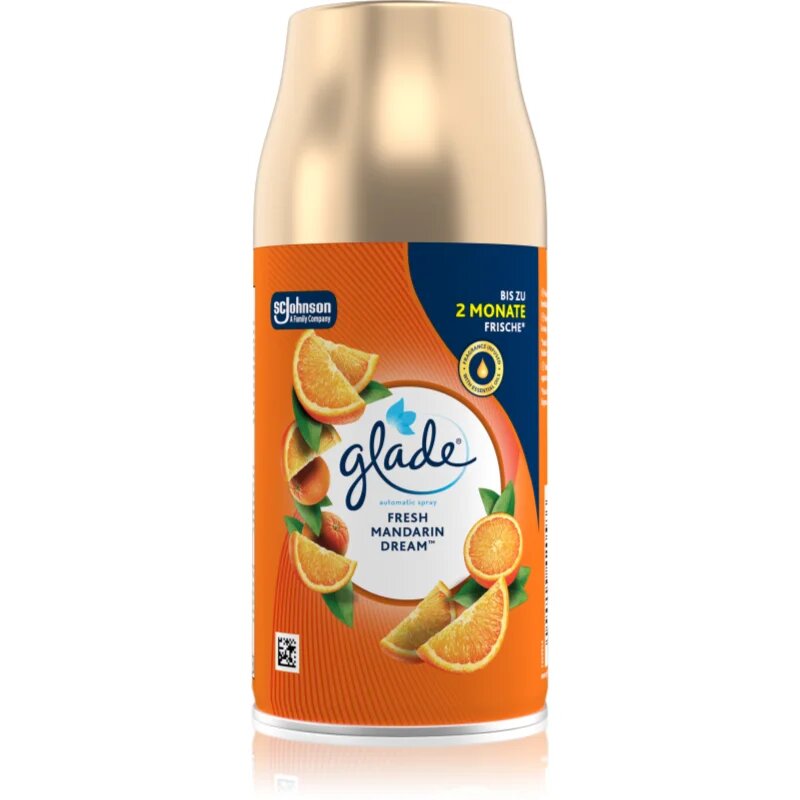 Glade Fresh Mandarin Dream automatický osvěžovač vzduchu – náhradní náplň 269 ml