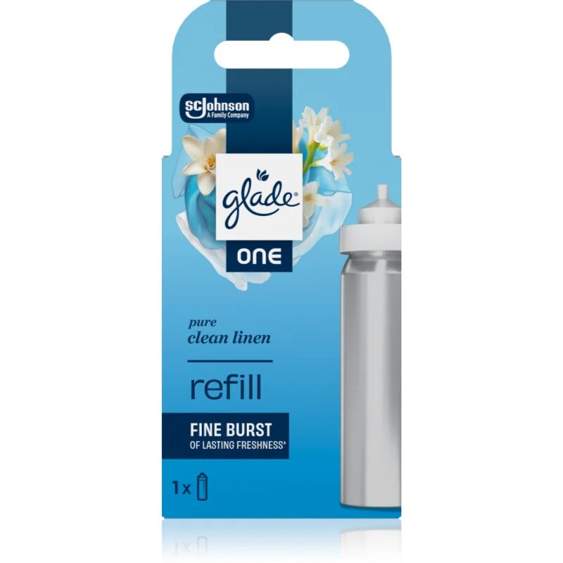 Glade ONE Pure Clean Linen náhradní náplň do osvěžovače vzduchu 10 ml