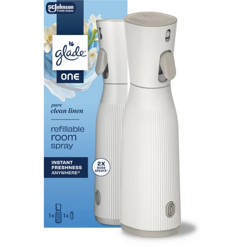 Glade ONE Pure Clean Linen osvěžovač vzduchu plnitelný 10 ml