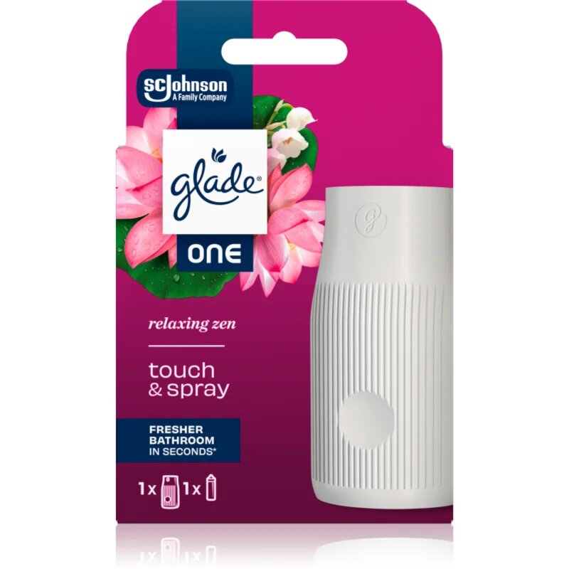 Glade ONE Relaxing Zen osvěžovač vzduchu do koupelny 10 ml