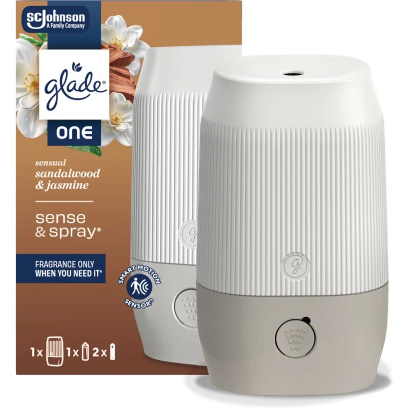 Glade ONE Sensual Sandalwood & Jasmine automatický osvěžovač vzduchu s náplní 10 ml