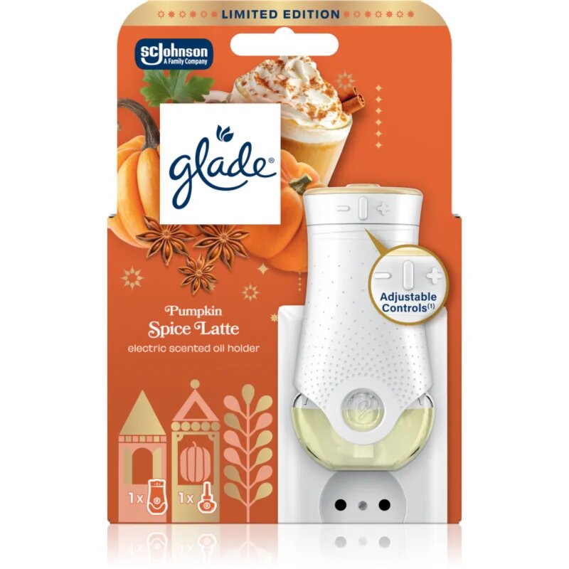 Glade Pumpkin Spice Latte NEW elektrický osvěžovač vzduchu 20 ml