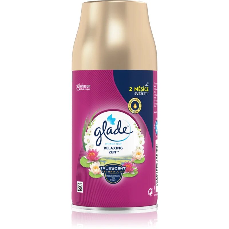 Glade Relaxing Zen automatický osvěžovač vzduchu – náhradní náplň 269 ml