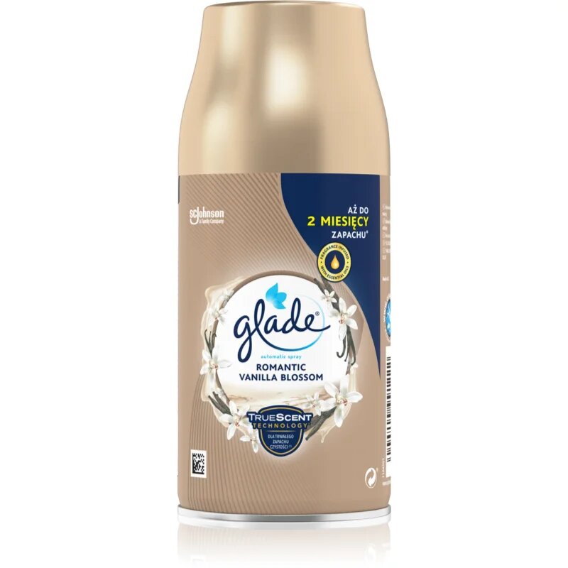 Glade Romantic Vanilla Blossom automatický osvěžovač vzduchu – náhradní náplň 269 ml