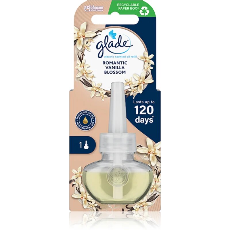 Glade Romantic Vanilla Blossom náplň do elektrického difuzéru 20 ml