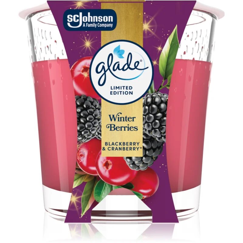 Glade Winter Berries vonná svíčka 112 g