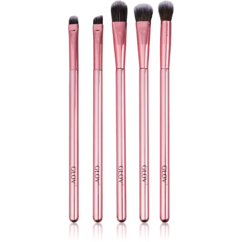 GLOV Accessories sada štětců na oči typ Pink 5 ks