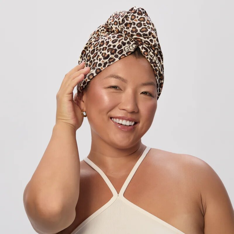 GLOV Double-Sided Premium Hair Wrap saténový turban na vlasy 1 ks