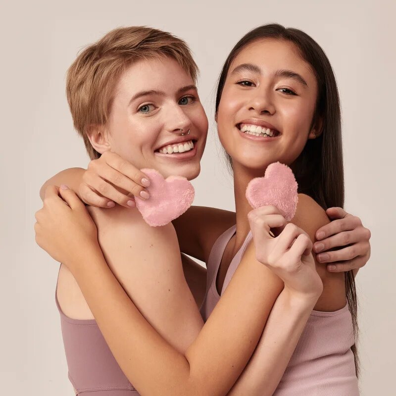 GLOV Heart-Shaped Ultrasoft pratelné odličovací tampony 5 ks