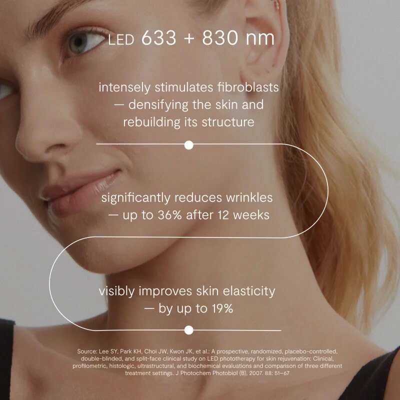 GLOV LunaEye Therapy Patches ošetřující LED maska proti kruhům pod očima 1 ks