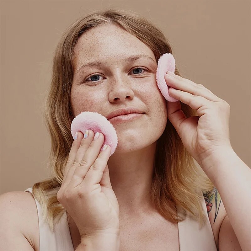 GLOV Water-only Makeup Removal Moon Pads pratelné odličovací tampony odstín 3 ks