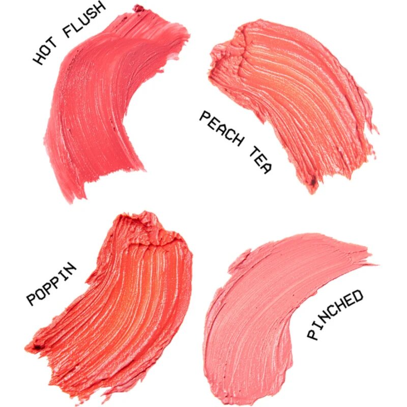 Glow Hub Buff Blush krémová tvářenka v tyčince odstín Poppin 5 g