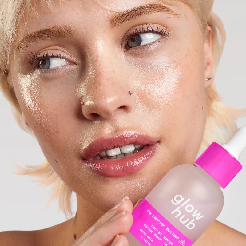 Glow Hub The Barrier Builder zklidňující pleťové sérum pro obnovu kožní bariéry 30 ml