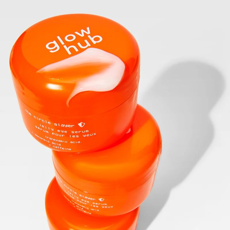 Glow Hub The Circle Slayer oční sérum proti otokům a tmavým kruhům 30 g