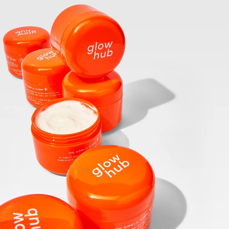 Glow Hub The Super C Slayer hydratační krém na obličej s vitaminem C 50 g