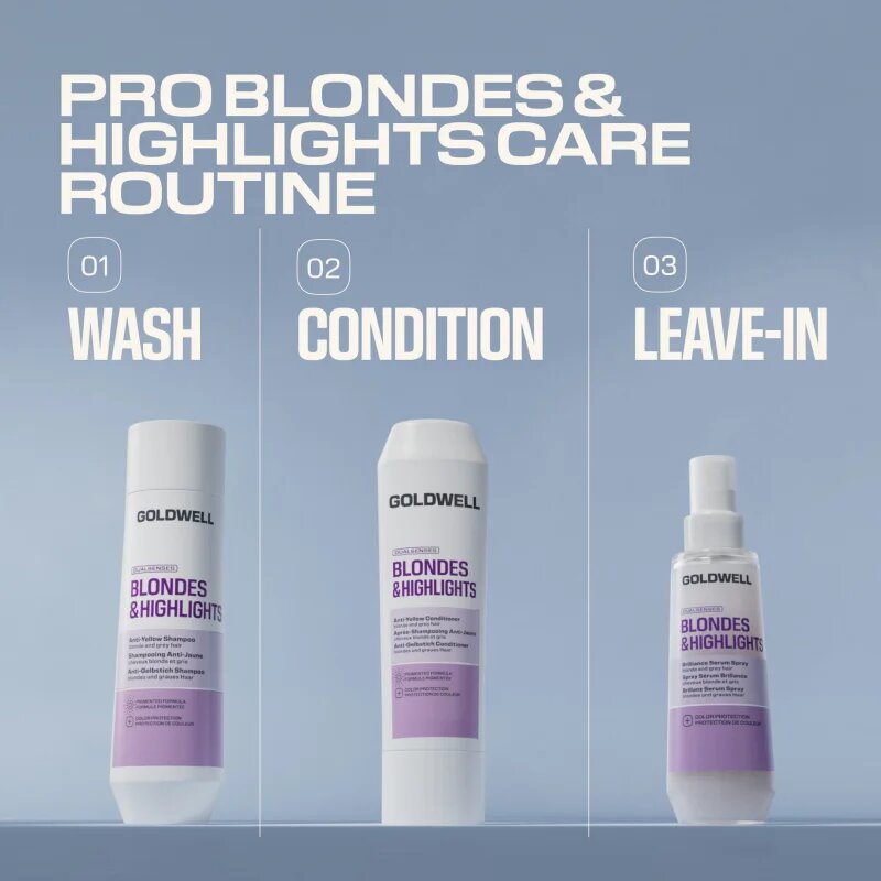 Goldwell Dualsenses Blondes & Highlights Anti-Yellow Shampoo šampon neutralizující žluté tóny 250 ml