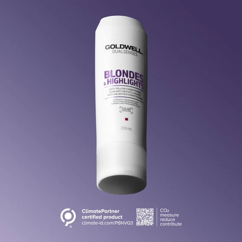 Goldwell Dualsenses Blondes & Highlights kondicionér pro blond vlasy neutralizující žluté tóny 200 ml