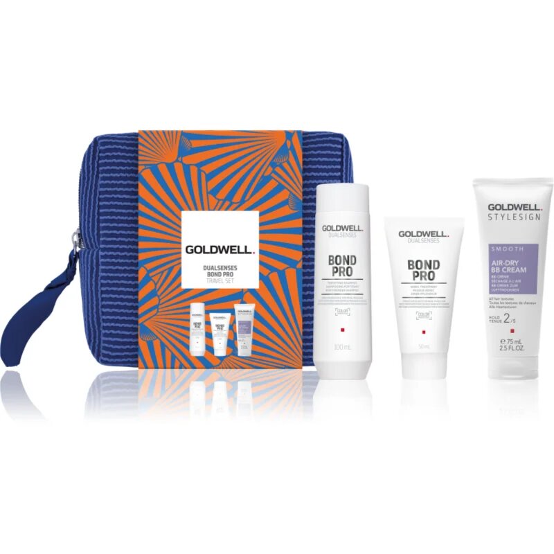 Goldwell Dualsenses Bond Pro cestovní sada pro poškozené a křehké vlasy