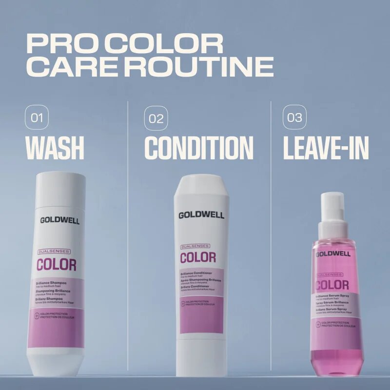 Goldwell Dualsenses Color Brilliance Serum Spray bezoplachové sérum ve spreji pro zářivý lesk 150 ml
