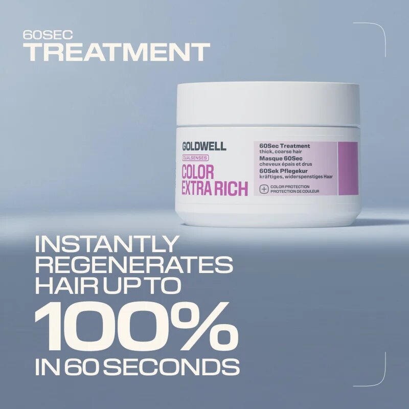 Goldwell Dualsenses Color Extra Rich 60Sec Treatment regenerační péče pro zářivou barvu vlasů 200 ml