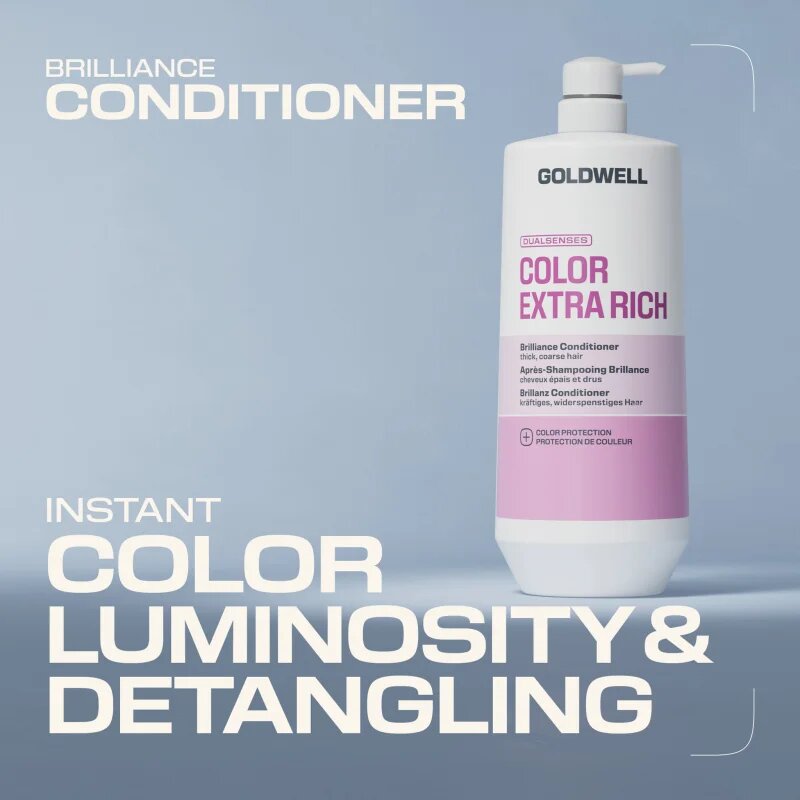 Goldwell Dualsenses Color Extra Rich Brilliance Conditioner kondicionér pro zářivou barvu vlasů 1000 ml