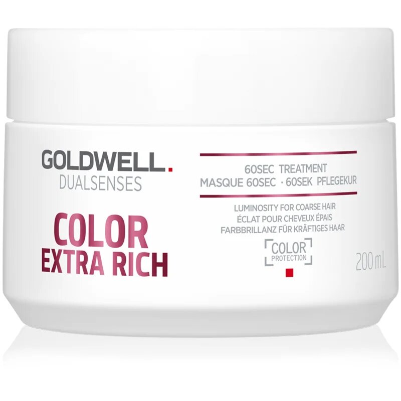 Goldwell Dualsenses Color Extra Rich regenerační maska pro hrubé barvené vlasy 200 ml