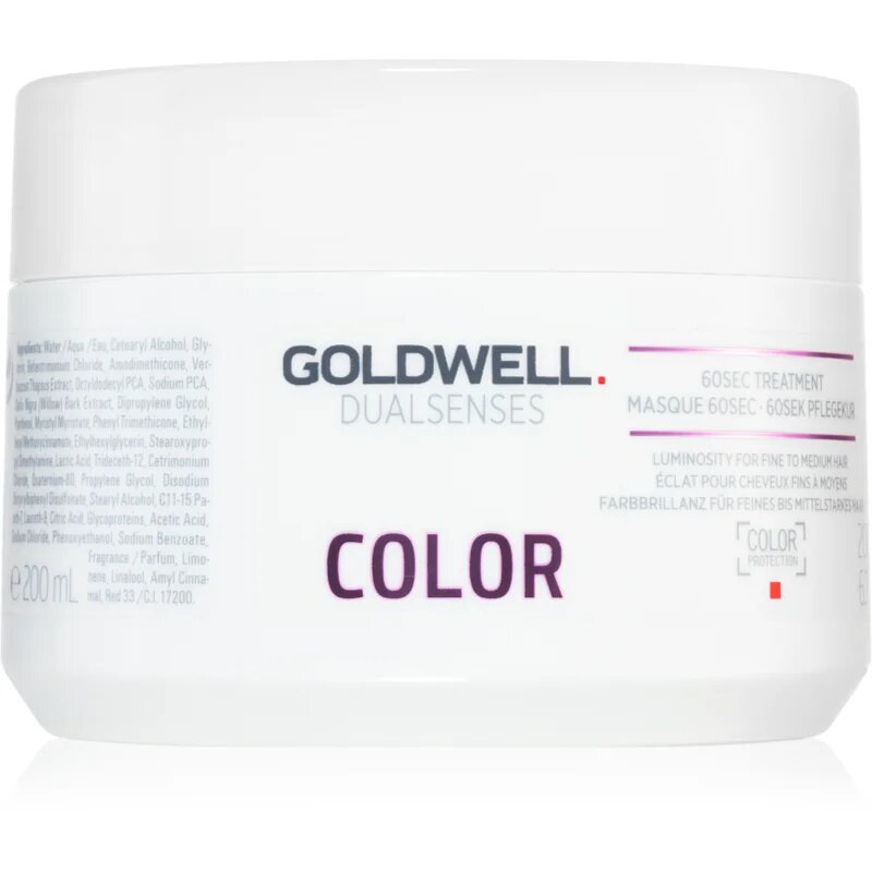 Goldwell Dualsenses Color regenerační maska pro normální až jemné barvené vlasy 200 ml