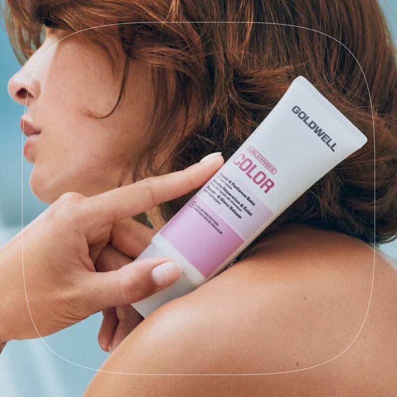 Goldwell Dualsenses Color Repair & Radiance Balm balzám na vlasy pro ochranu barvy 75 ml