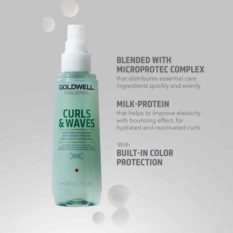Goldwell Dualsenses Curls & Waves bezoplachové sérum ve spreji pro kudrnaté vlasy 150 ml