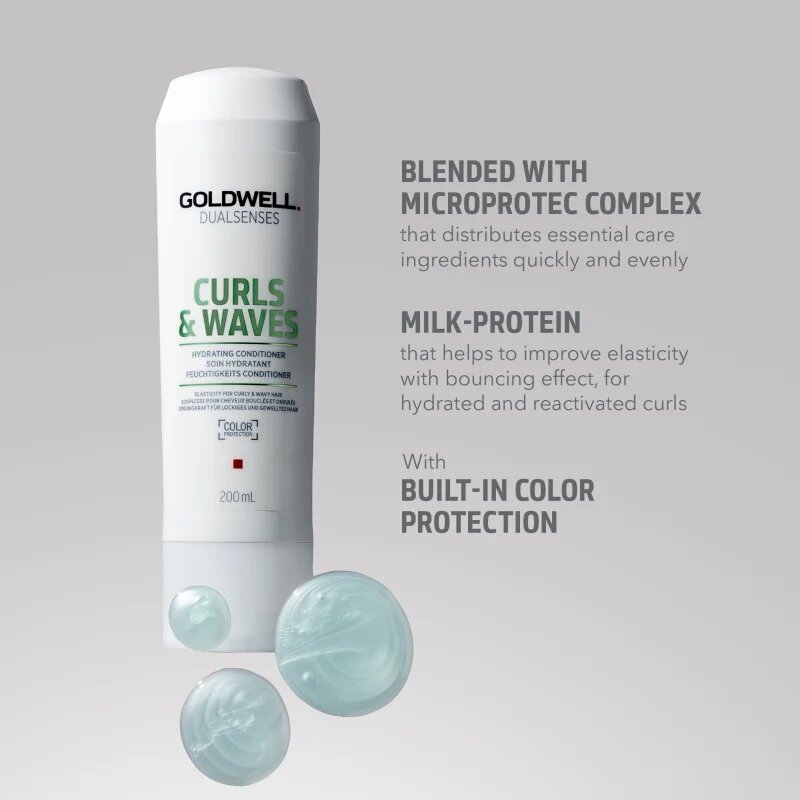 Goldwell Dualsenses Curls & Waves kondicionér pro vlnité a kudrnaté vlasy 200 ml