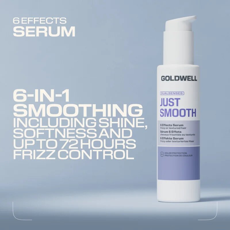 Goldwell Dualsenses Just Smooth 6 Effects Serum sérum na vlasy proti krepatění 100 ml