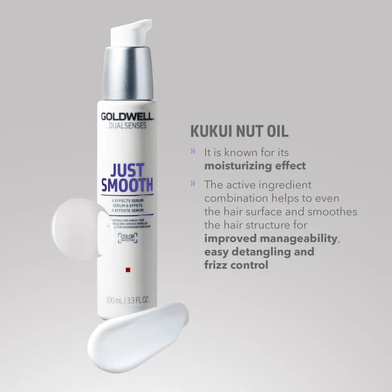 Goldwell Dualsenses Just Smooth sérum pro nepoddajné vlasy 100 ml