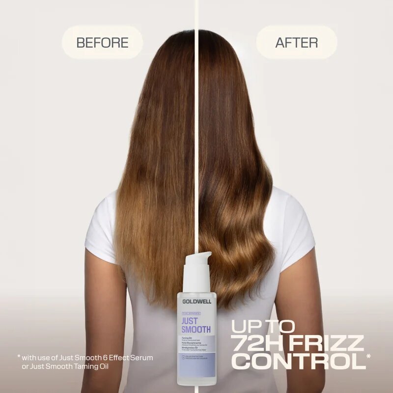 Goldwell Dualsenses Just Smooth Taming Oil uhlazující olej pro nepoddajné a krepatějící se vlasy 100 ml