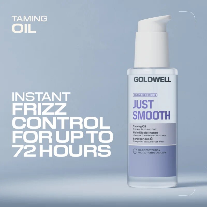 Goldwell Dualsenses Just Smooth Taming Oil uhlazující olej pro nepoddajné a krepatějící se vlasy 100 ml