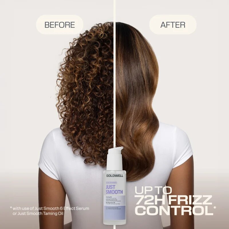 Goldwell Dualsenses Just Smooth Taming Oil uhlazující olej pro nepoddajné a krepatějící se vlasy 100 ml